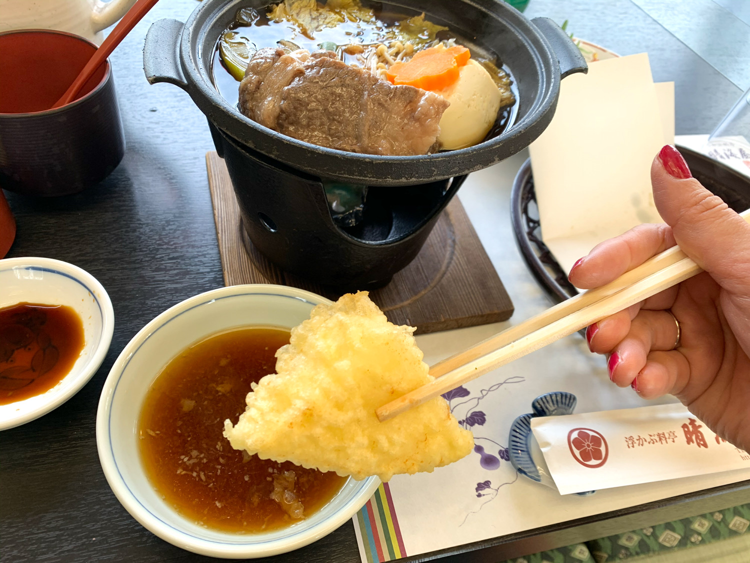 東京 屋形船晴海屋 天ぷら