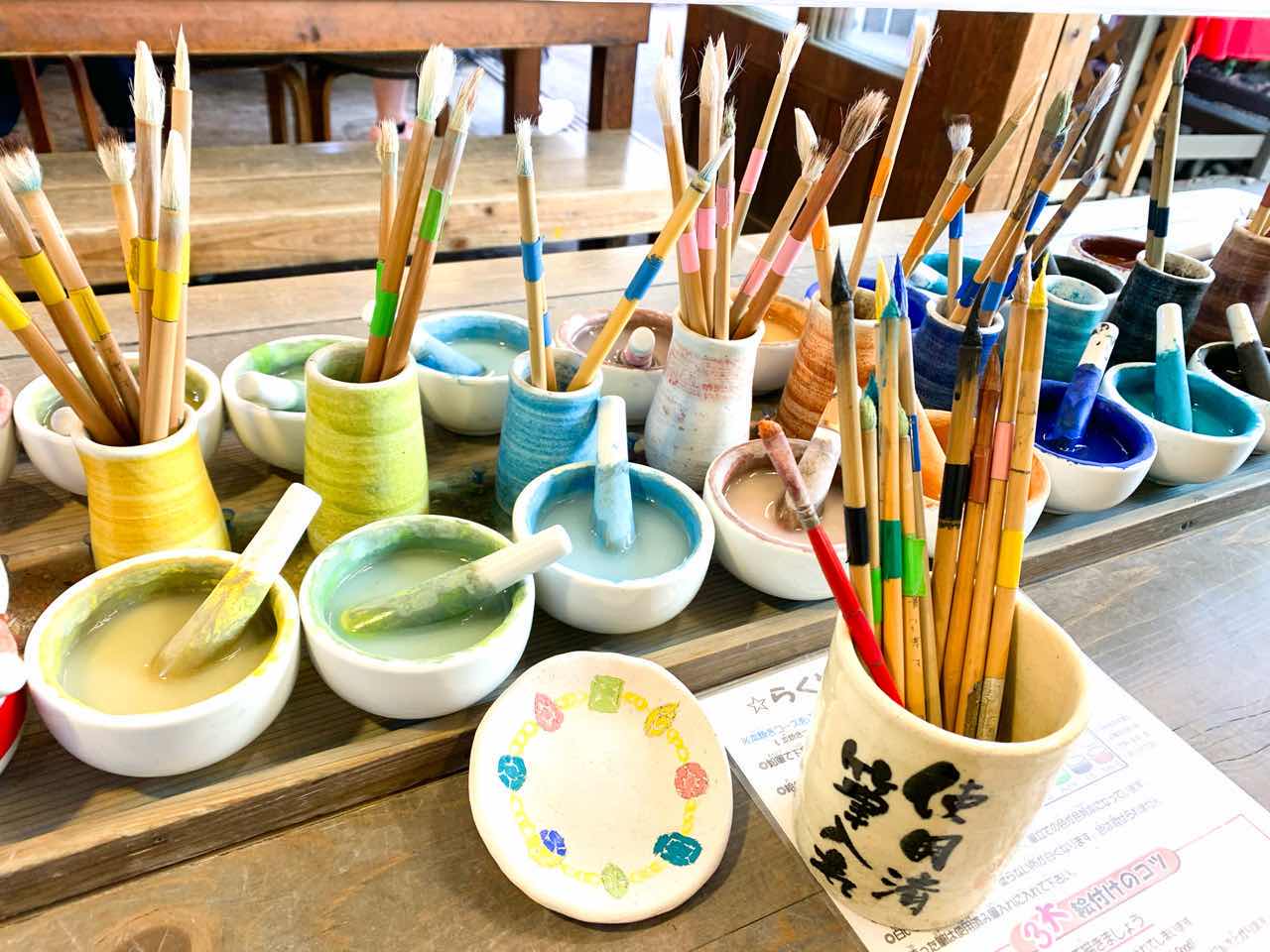 むさし野深大寺窯 陶芸体験「らくやきコース」