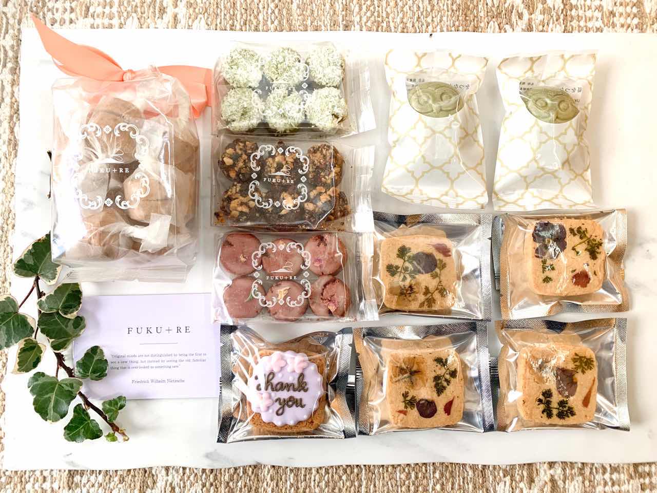 FUKU+RE(フクレ)の「Thank you ギフトL」 プレゼント 中身