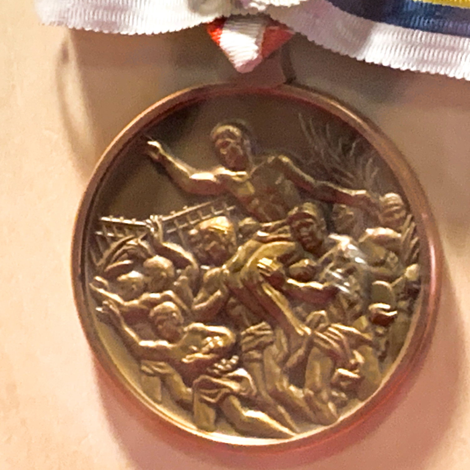 【裏共通】1964年の東京オリンピックで贈呈された銅メダル