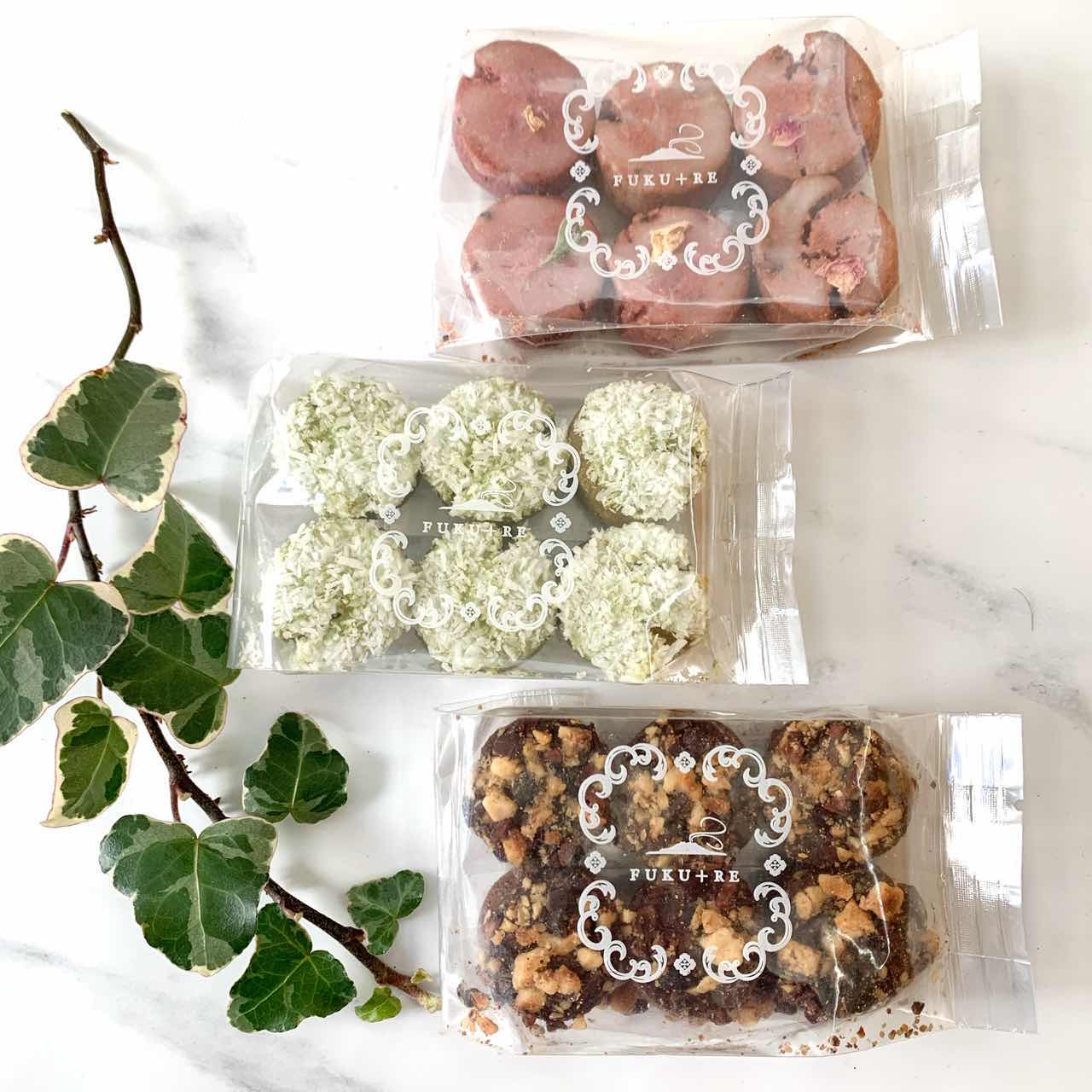 FUKU+RE(フクレ) フラワーシャワー エディブルフラワー クッキー 健康志向