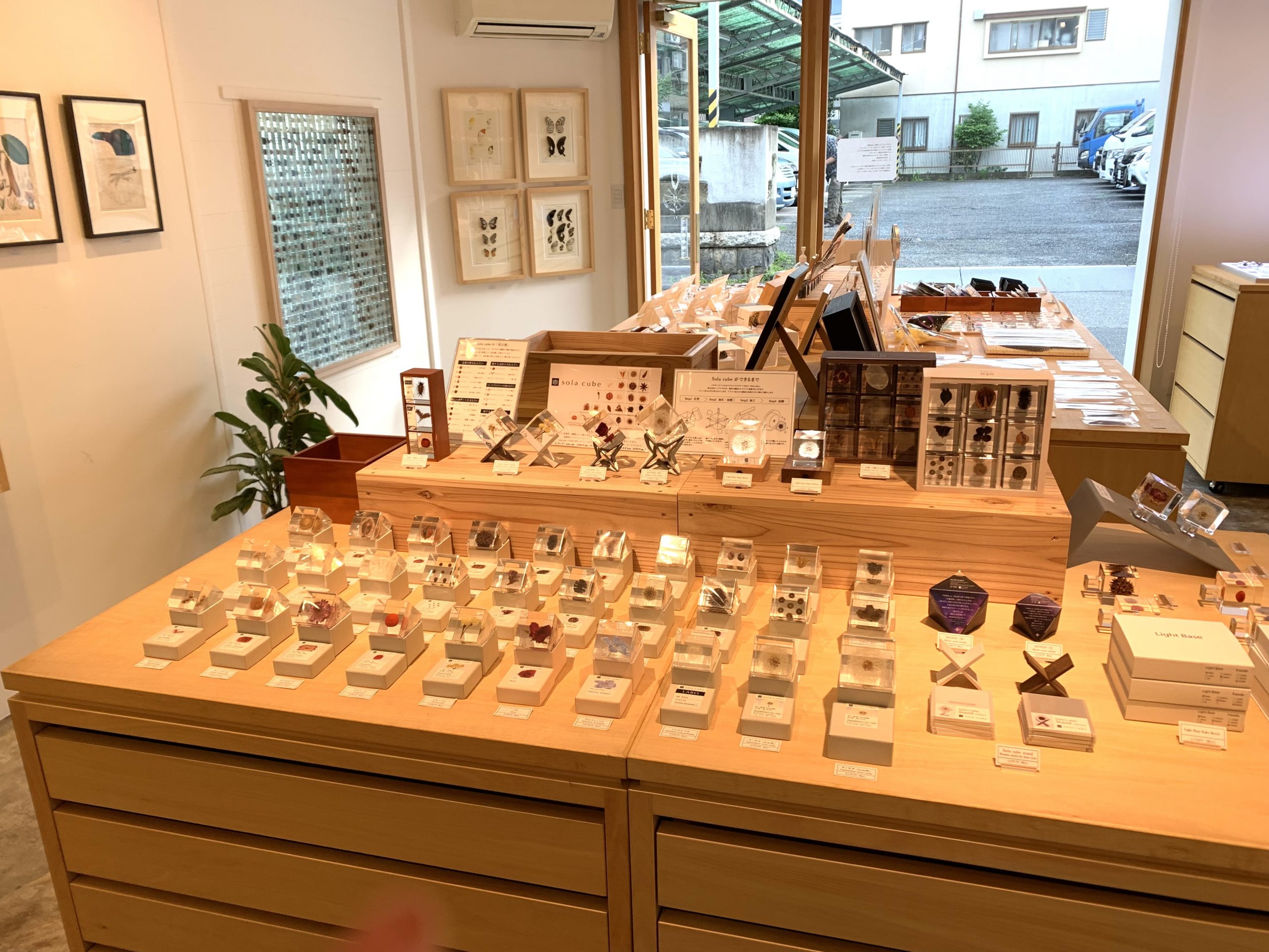 ウサギノネドコ東京店 店内