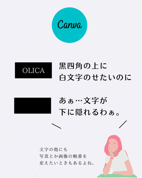 スマホ版 画像作成 神アプリCanva 便利機能 要素 インスタ画像 レイヤー