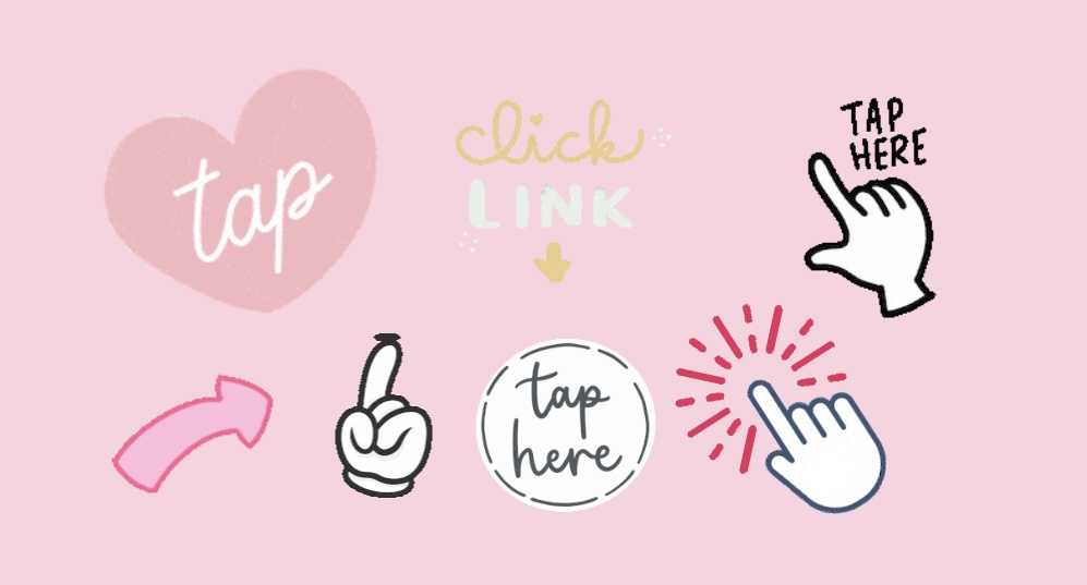 検索ワードをコピペできるインスタストーリーで使えるおしゃれなタップGIF5選