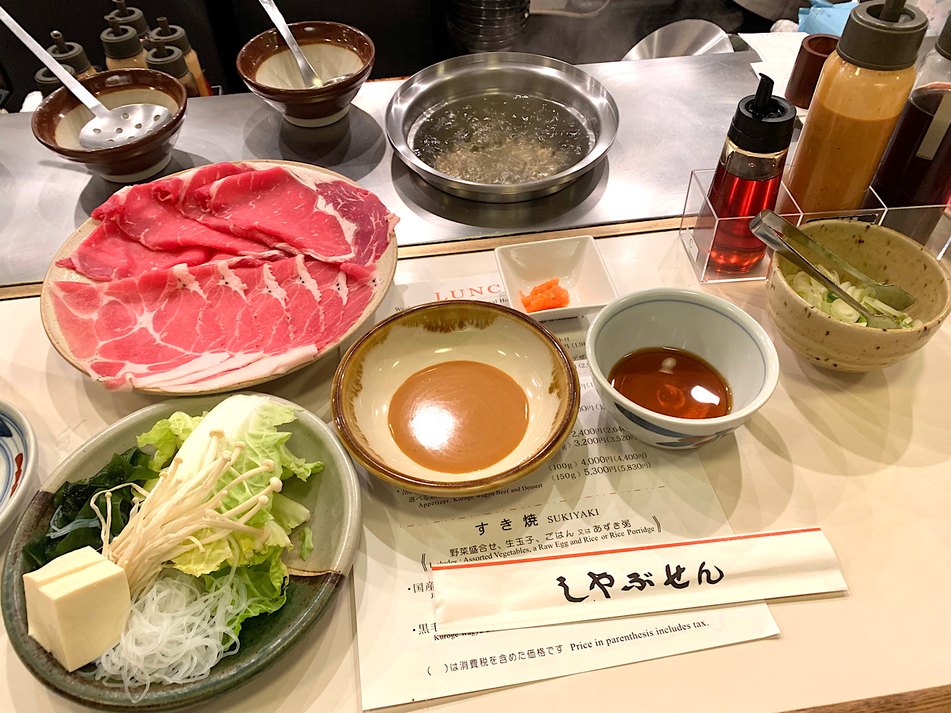 おしゃれで美味しい東京銀座のおすすめ上質ランチしゃぶせん【体験記】