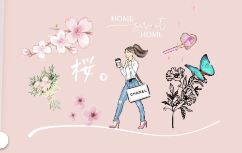 インスタストーリーで使えるおしゃれな春のGIFまとめ【検索ワードコピペ可】