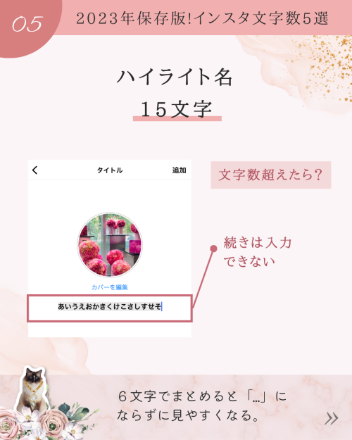 2023年インスタグラム｜重要な文字数5選！プロフィールやキャプション