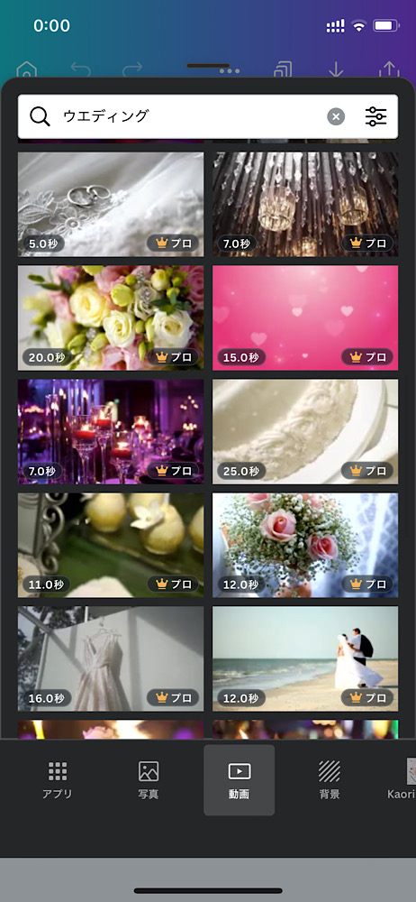 Canvaフリー動画素材一覧