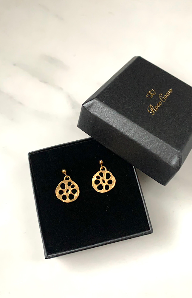 徳島県｜特産物れんこん(蓮)のジュエリー【オリジナルデザイン】