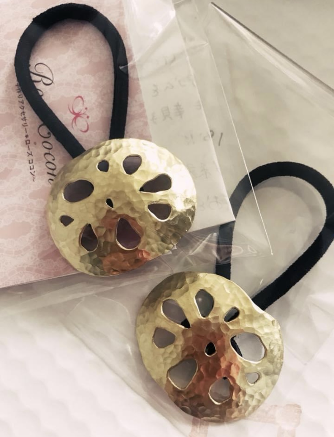 徳島県｜特産物れんこん(蓮)のジュエリー【オリジナルデザイン】