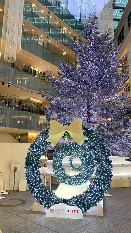 東京・丸の内クリスマスイルミネーション2023！撮影スポット【インスタ映え】KITTE