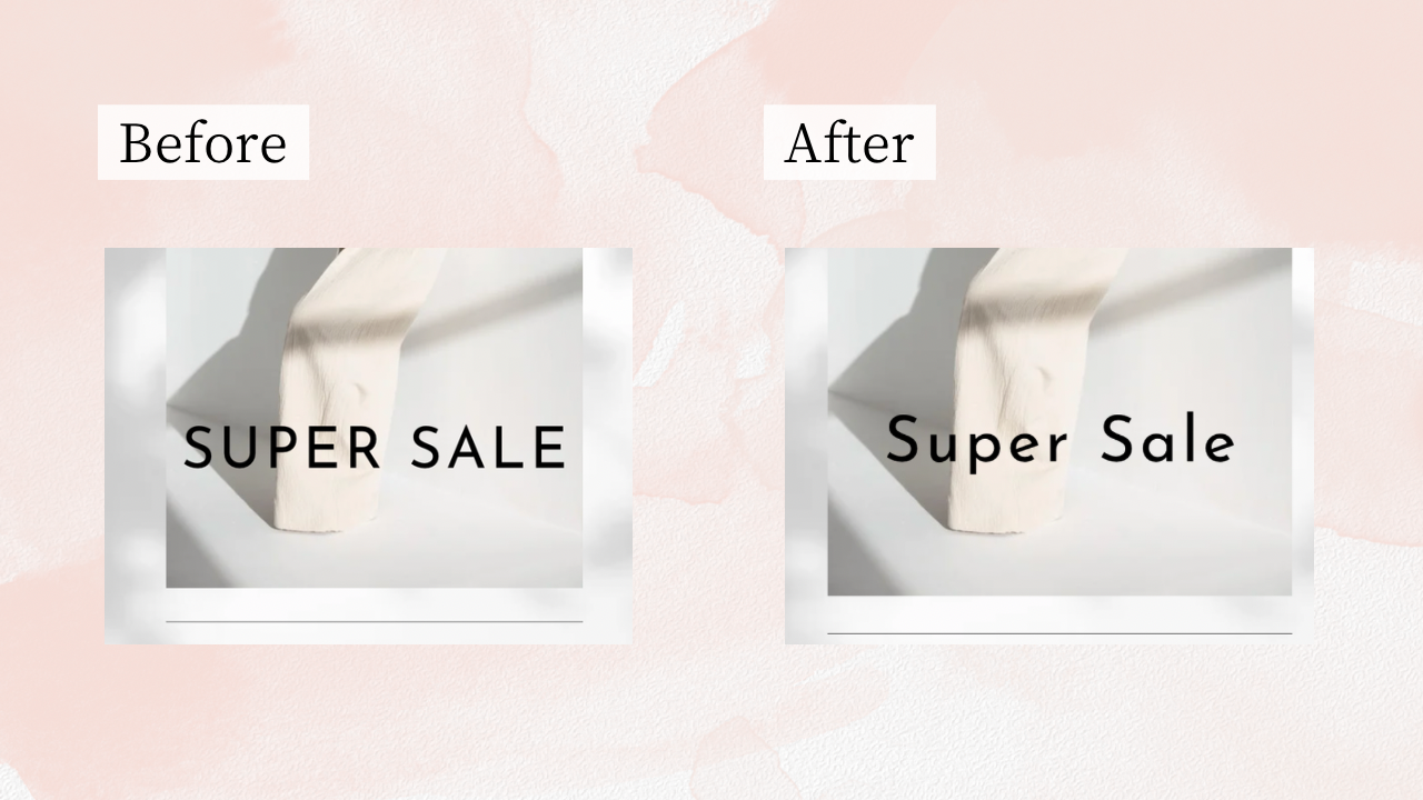 Canva！英語が小文字にならない時の解決方法は？【スマホで3秒】