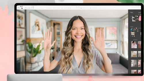 【初心者向け】Canvaで作る！おしゃれなZOOMの背景画像を簡単に作成する方法