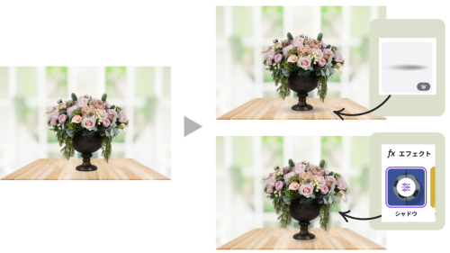 Canva初心者の質問② 商品と背景を自然に合成する方法は？