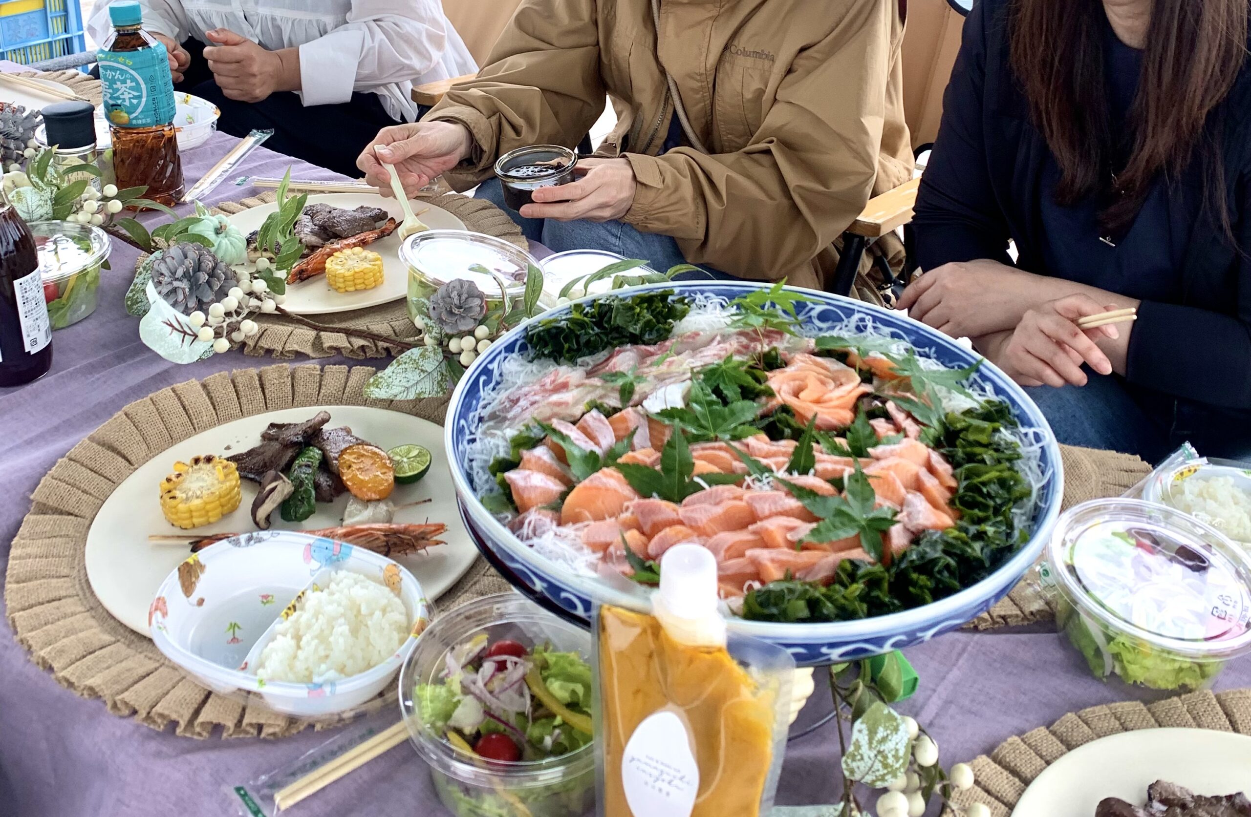 藤本水産株式会社 徳島鳴門市 筏バーベキュー